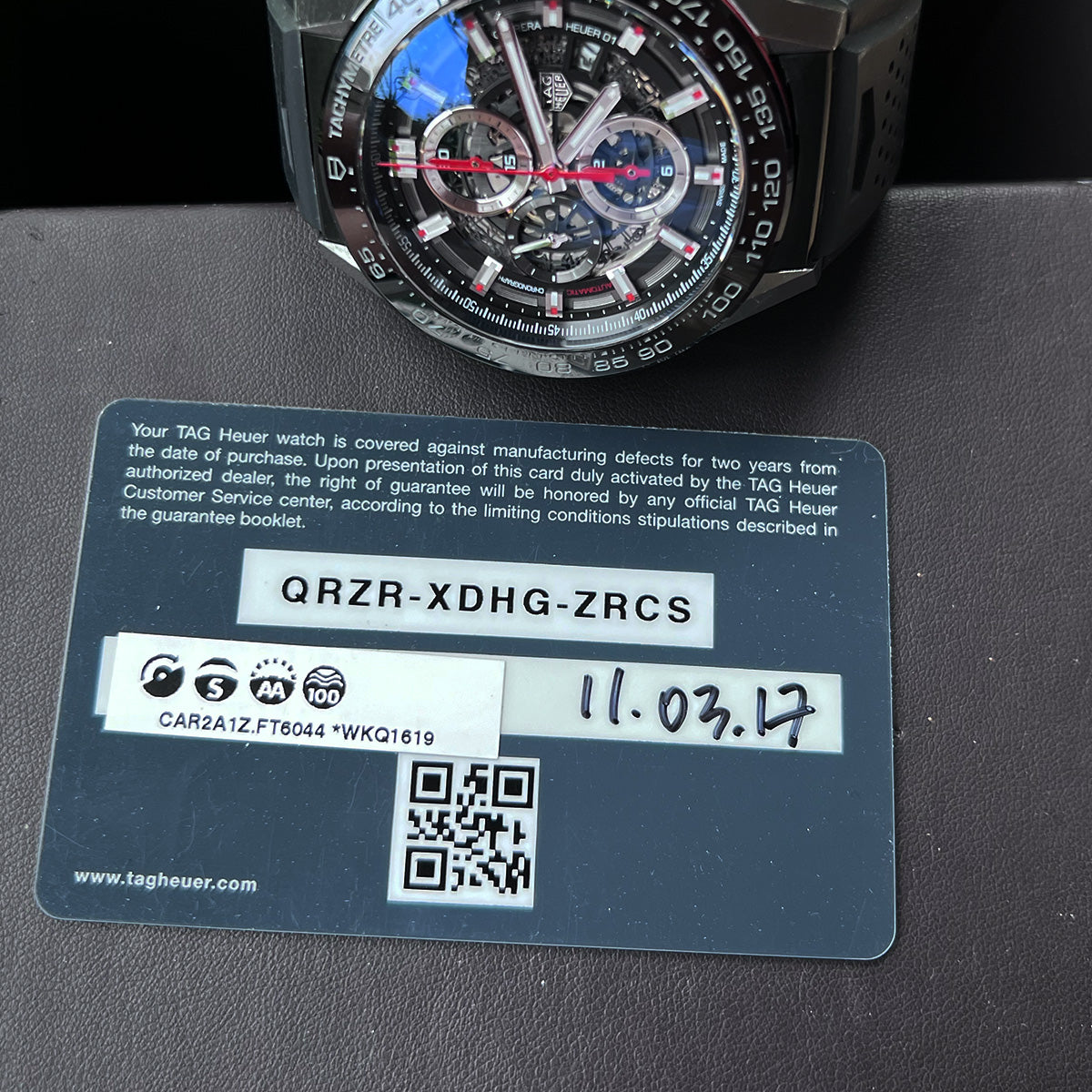 Tag Heuer Carrera Calibre Heuer 01 CAR2A1Z-0 - Horology Story Youtube Store