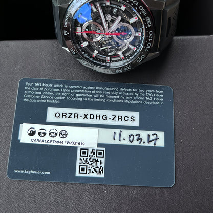 Tag Heuer Carrera Calibre Heuer 01 CAR2A1Z-0 - Horology Story Youtube Store