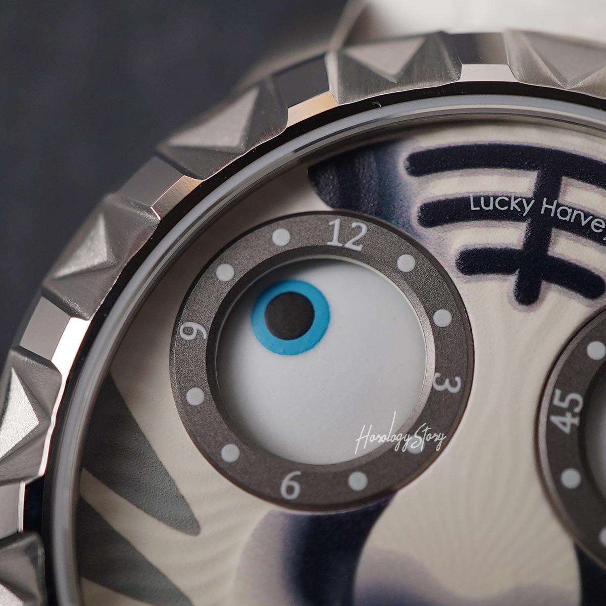 LUCKY HARVEY Tiger Rolling Eyes Automatic - Horology Story Youtube Store