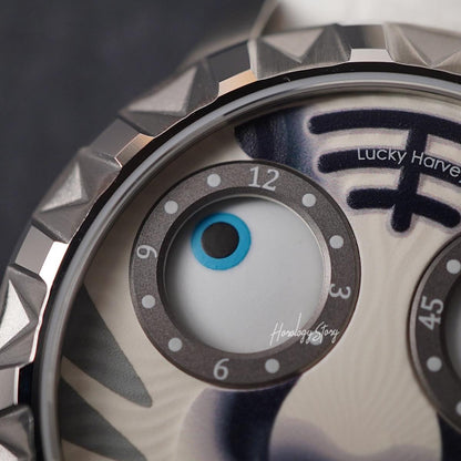 LUCKY HARVEY Tiger Rolling Eyes Automatic - Horology Story Youtube Store