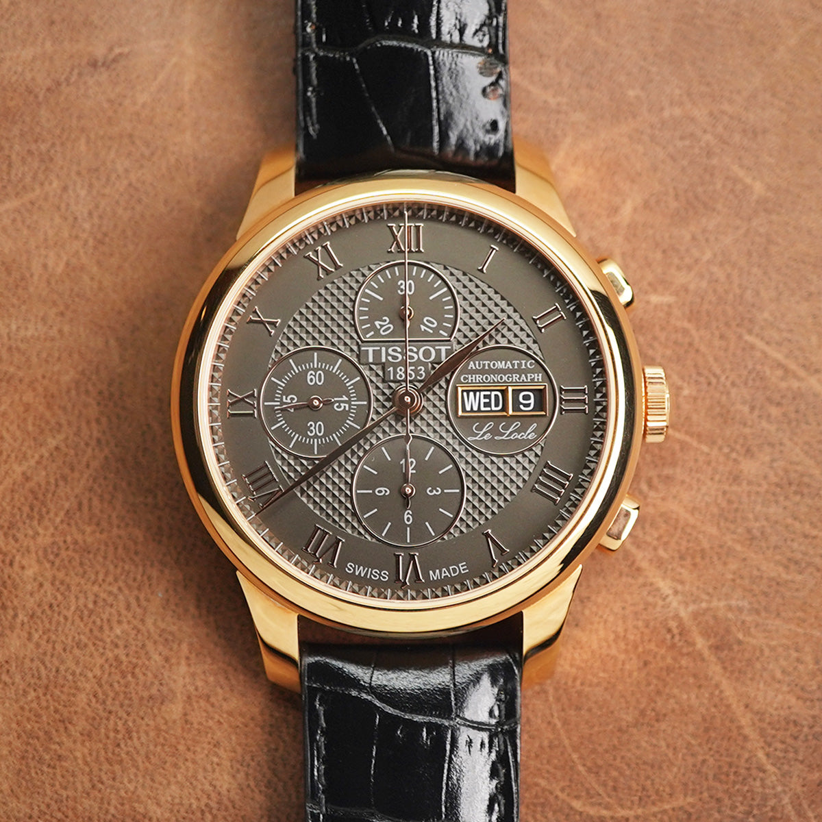 Tissot Le Locle Valjoux Chronograph T006.414.36.443.00 - Horology Story Youtube Store