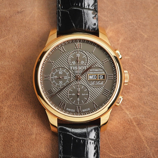 Tissot Le Locle Valjoux Chronograph T006.414.36.443.00 - Horology Story Youtube Store