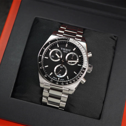 Tissot PR516 Quartz Chronograph T149.417.11.051.00 Black Dial