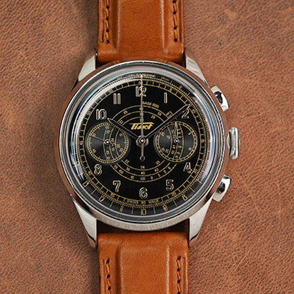 Tissot Heritage Telemeter 1938 Black Dial T142.462.16.052.00 - Horology Story Youtube Store
