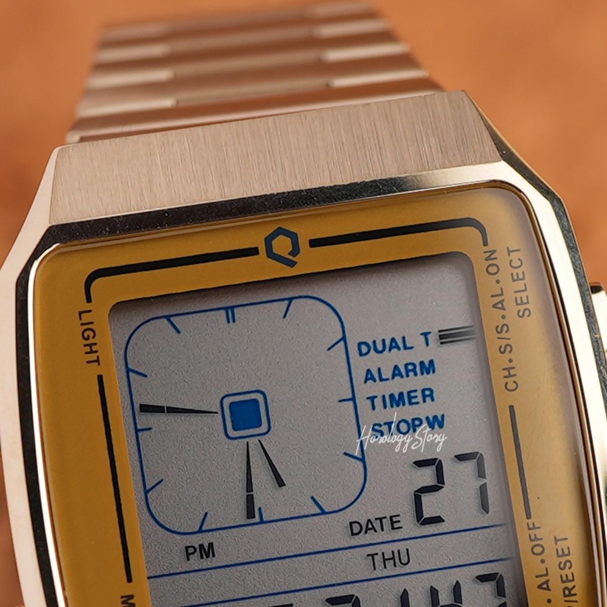 Timex-Q Reissue Digital LCA Gold - Horology Story Youtube Store