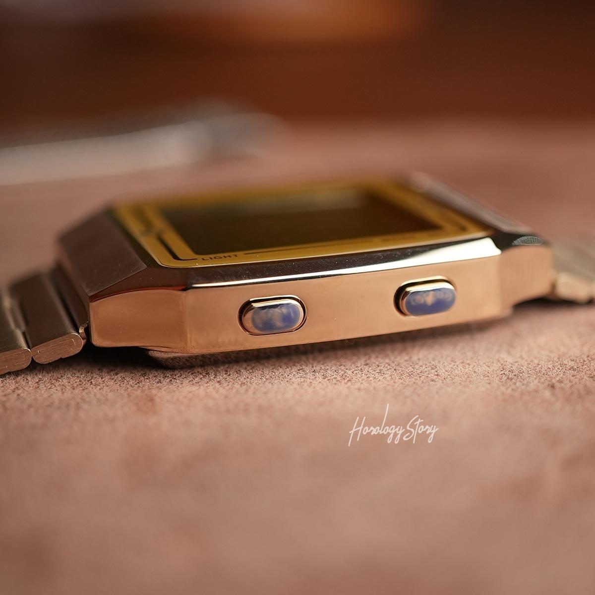 Timex-Q Reissue Digital LCA Gold - Horology Story Youtube Store