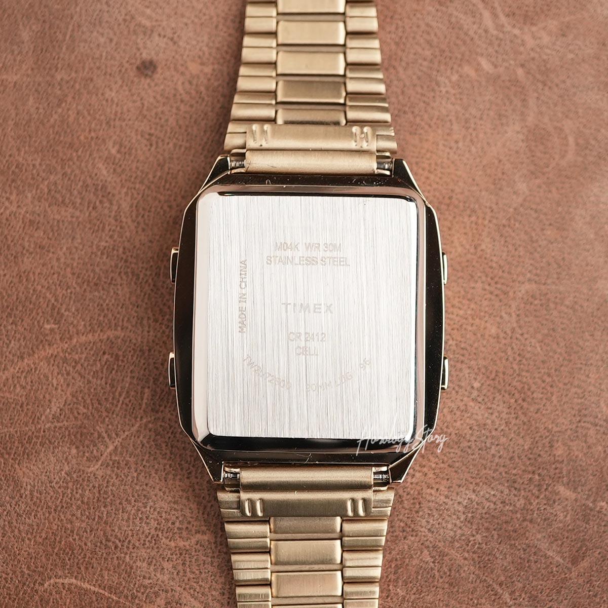 Timex-Q Reissue Digital LCA Gold - Horology Story Youtube Store