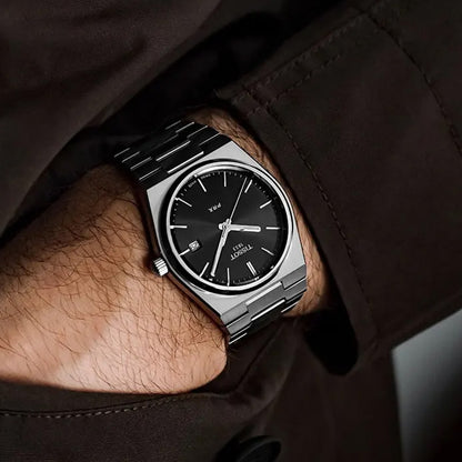 Tissot PRX 40mm T137.410.11.051.00 Quartz Black Dial on Bracelet