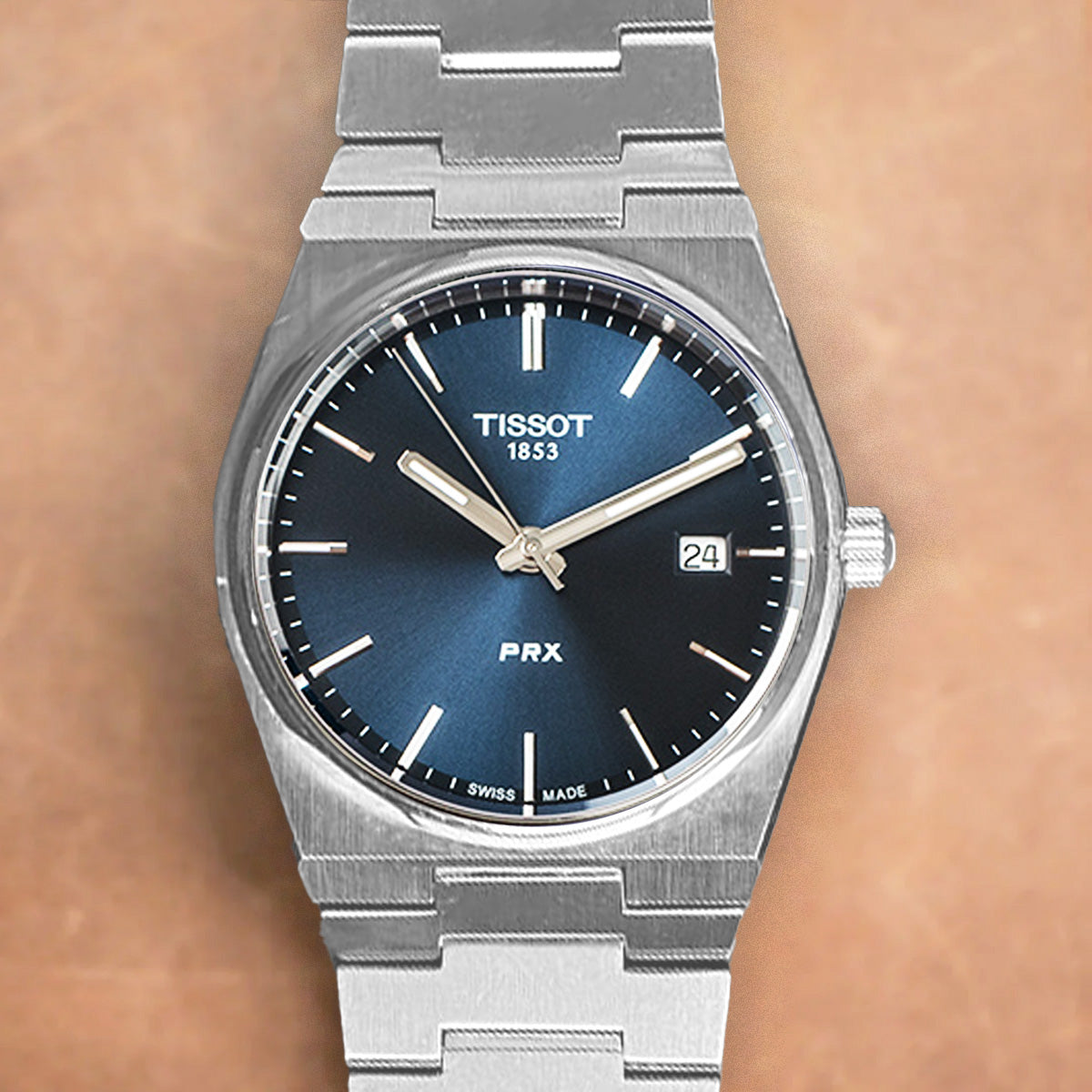 Tissot PRX 40mm T137.410.11.041.00 Quartz Blue Dial on Bracelet