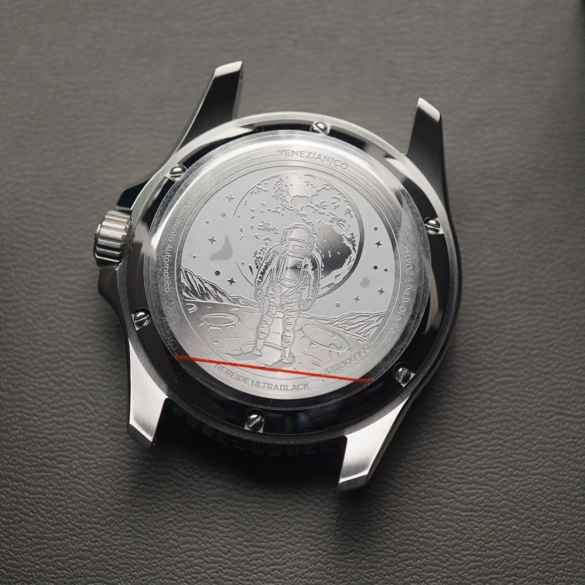 Venezianico Nereide 42mm Ultrablack Stainless Steel Musou Black - Horology Story Youtube Store