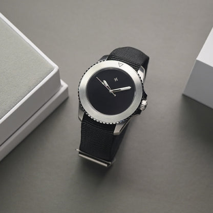 Venezianico Nereide 42mm Ultrablack Stainless Steel Musou Black - Horology Story Youtube Store