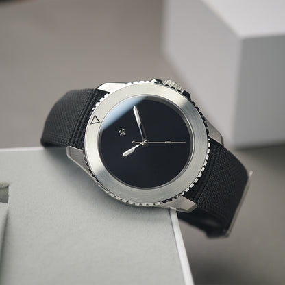 Venezianico Nereide 42mm Ultrablack Stainless Steel Musou Black - Horology Story Youtube Store