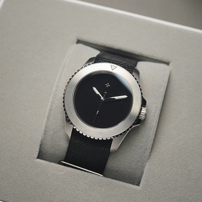 Venezianico Nereide 42mm Ultrablack Stainless Steel Musou Black - Horology Story Youtube Store