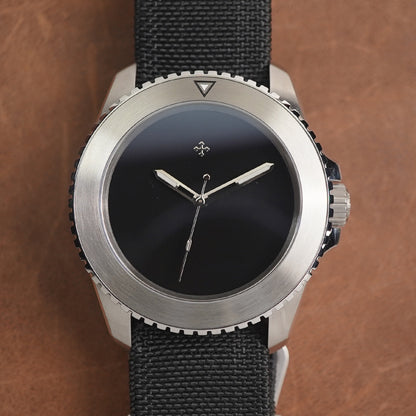 Venezianico Nereide 42mm Ultrablack Stainless Steel Musou Black - Horology Story Youtube Store