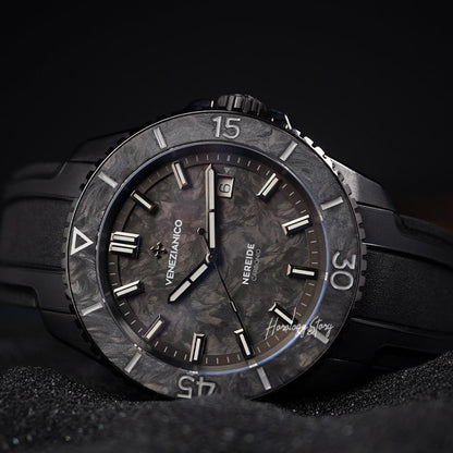 Venezianico Nereide Carbonio Forged Carbon - Horology Story Youtube Store
