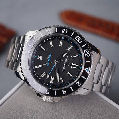 Venezianico Nereide GMT 42mm 4821501C Ceratung™ - Horology Story Youtube Store
