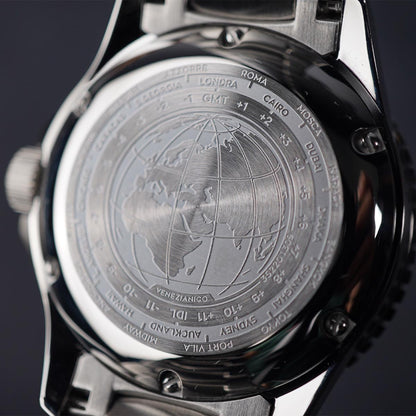 Venezianico Nereide GMT 39mm 3521503C Gray Brown - Horology Story Youtube Store