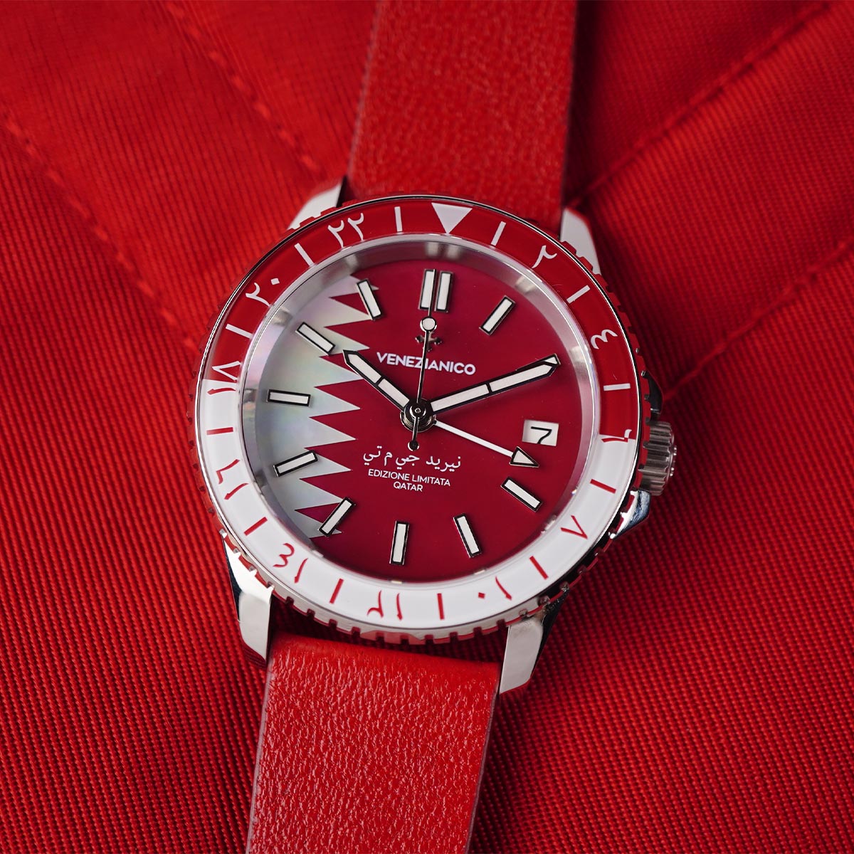Venezianico Nereide GMT Qatar Limited Edition 200 Pieces - Horology Story Youtube Store