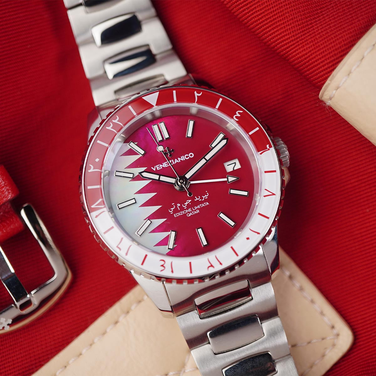 Venezianico Nereide GMT Qatar Limited Edition 200 Pieces - Horology Story Youtube Store