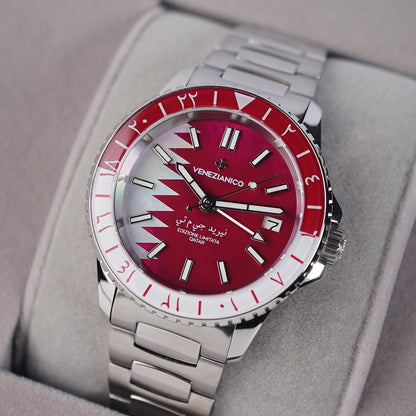 Venezianico Nereide GMT Qatar Limited Edition 200 Pieces - Horology Story Youtube Store