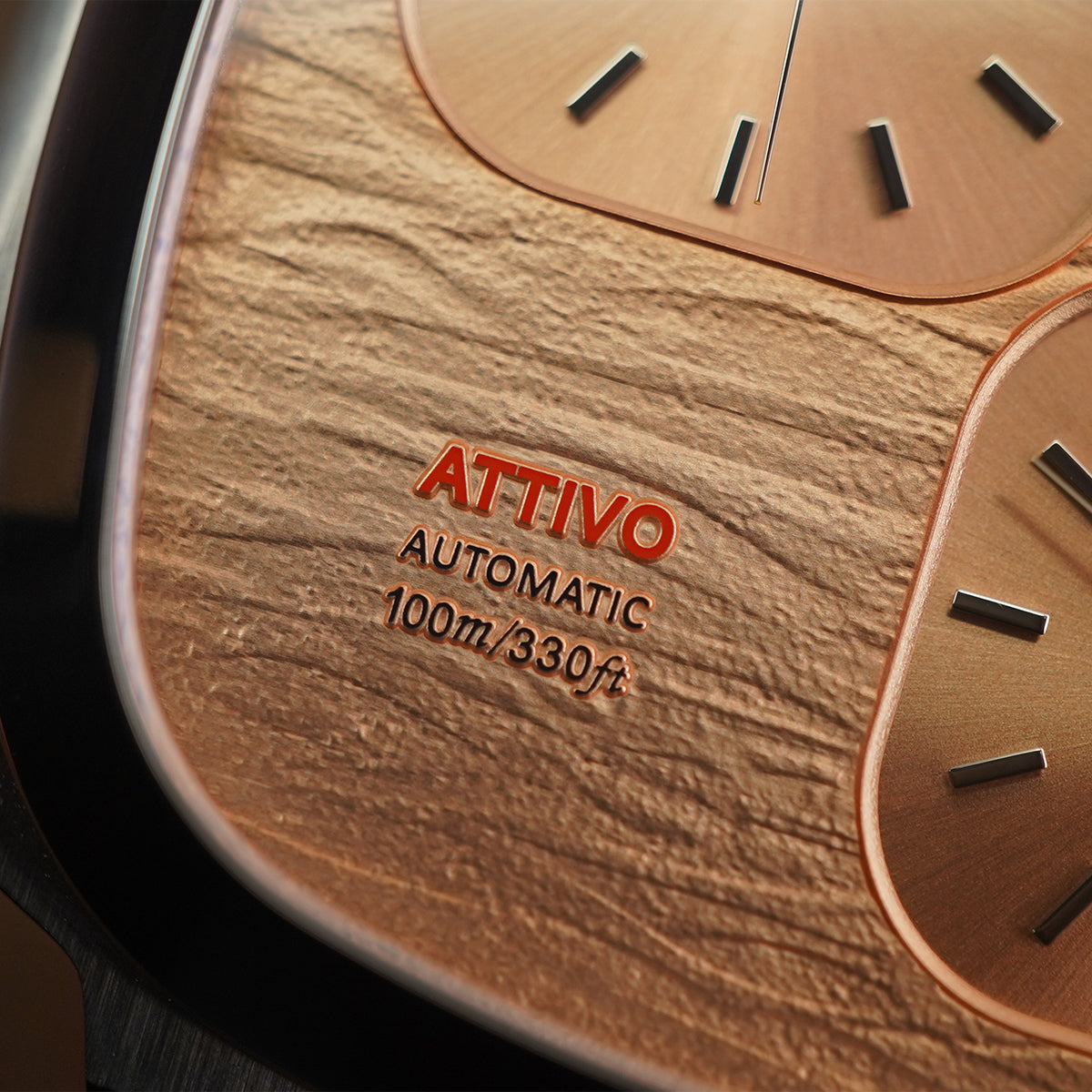 Vesuviate Attivo-Duplex 39mm Rose Gold Dual Dial - Horology Story Youtube Store