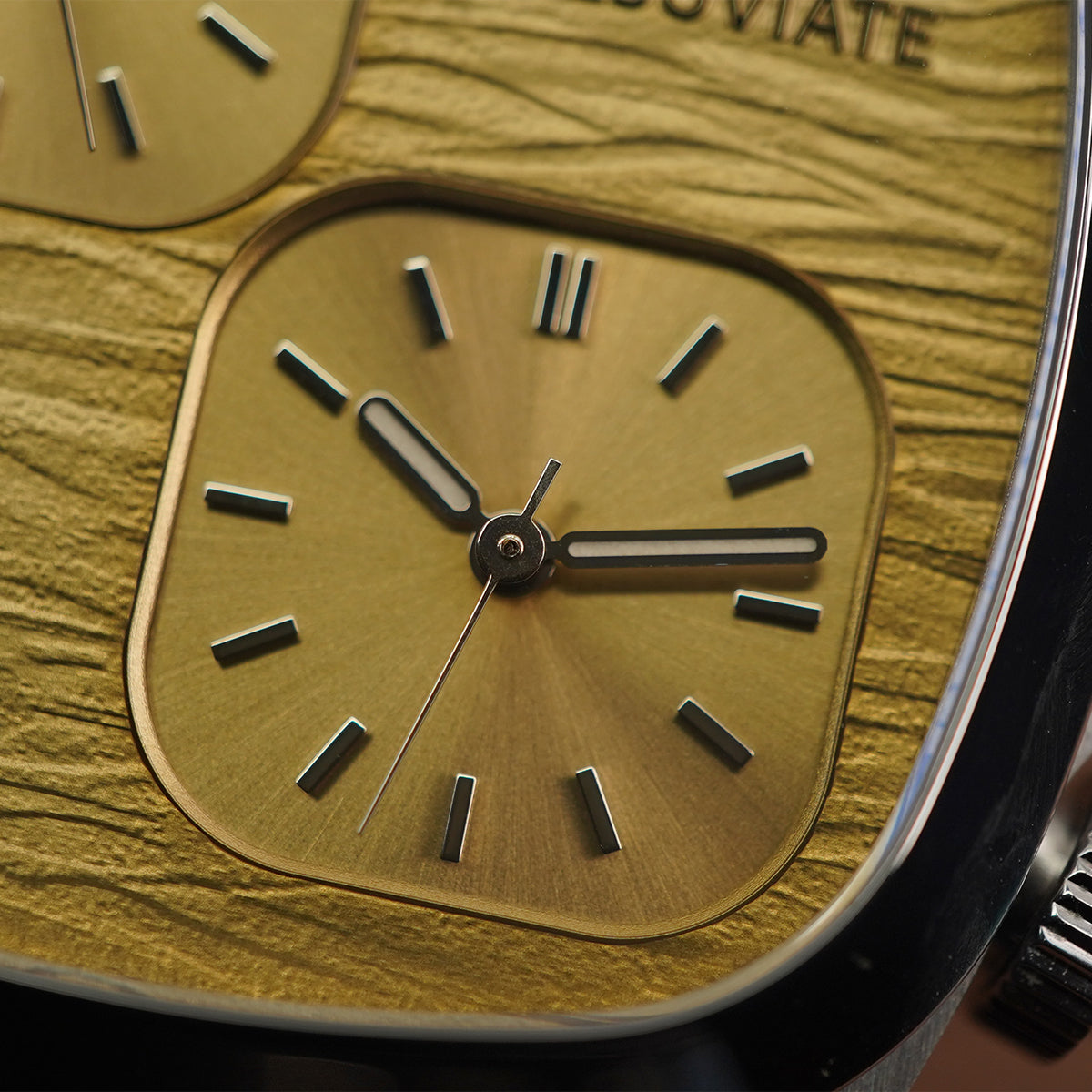 Vesuviate Attivo-Duplex 39mm Yellow Gold Dual Dial - Horology Story Youtube Store