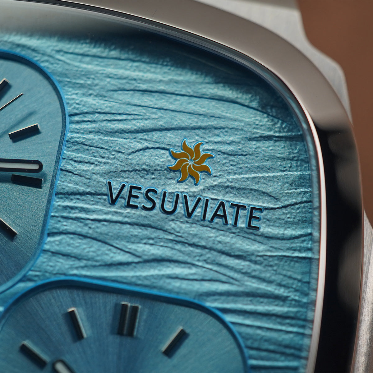 Vesuviate Attivo-Duplex 39mm Pastel Blue Dual Dial - Horology Story Youtube Store