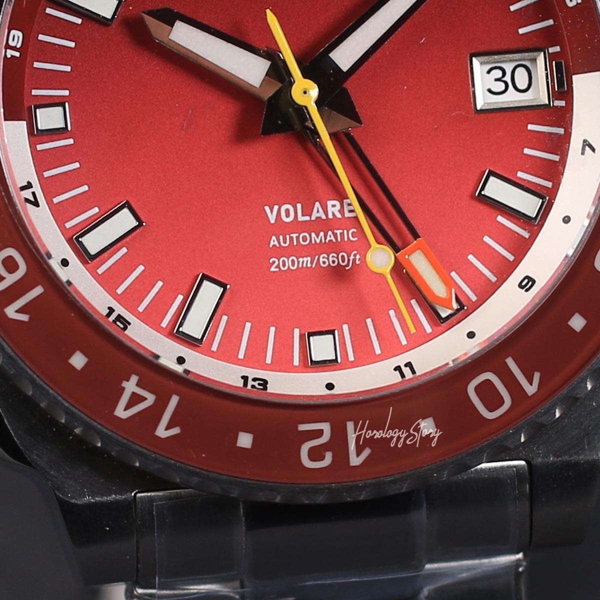 Vesuviate Volare 41mm GMT Red Dial - Horology Story Youtube Store