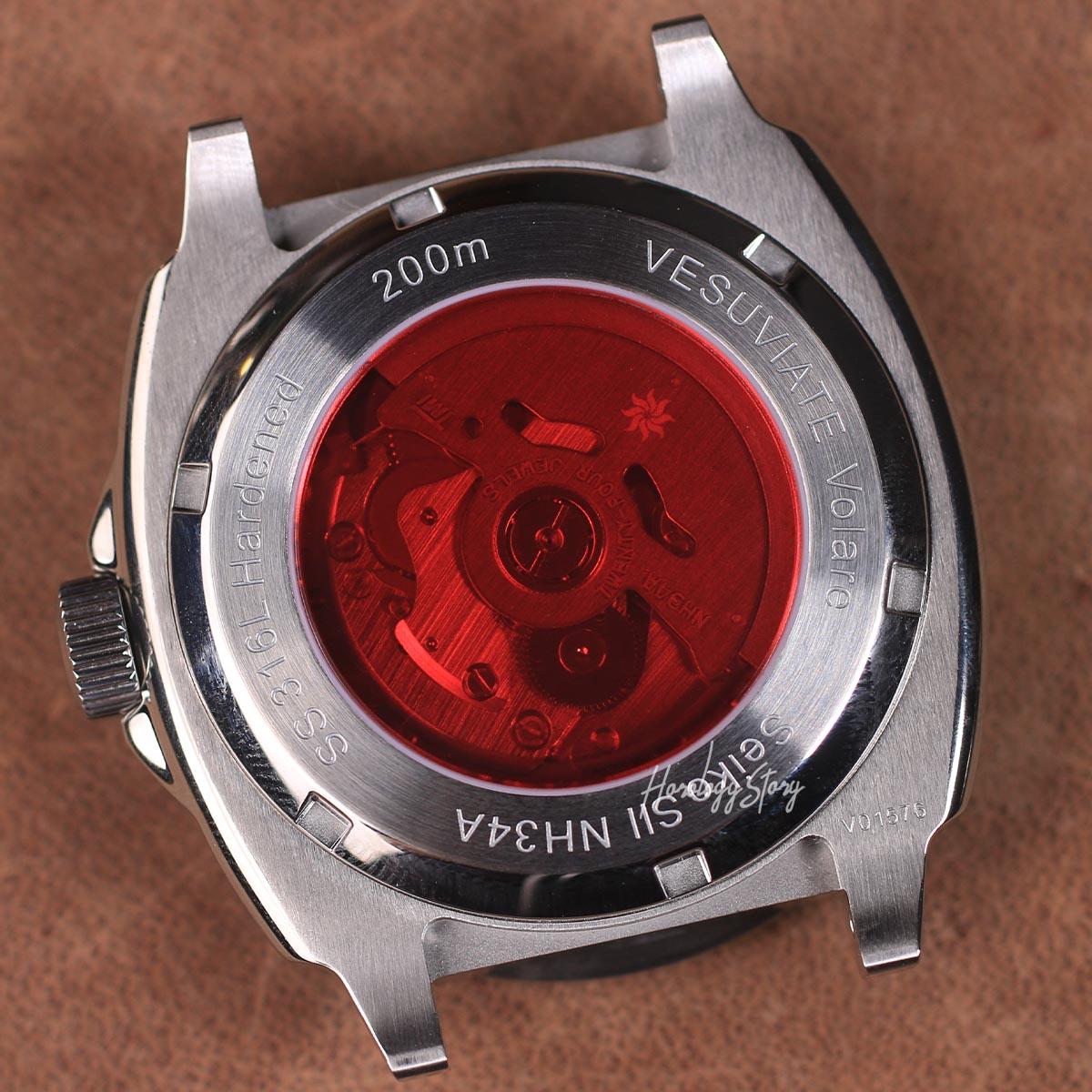 Vesuviate Volare 41mm GMT Red Dial - Horology Story Youtube Store