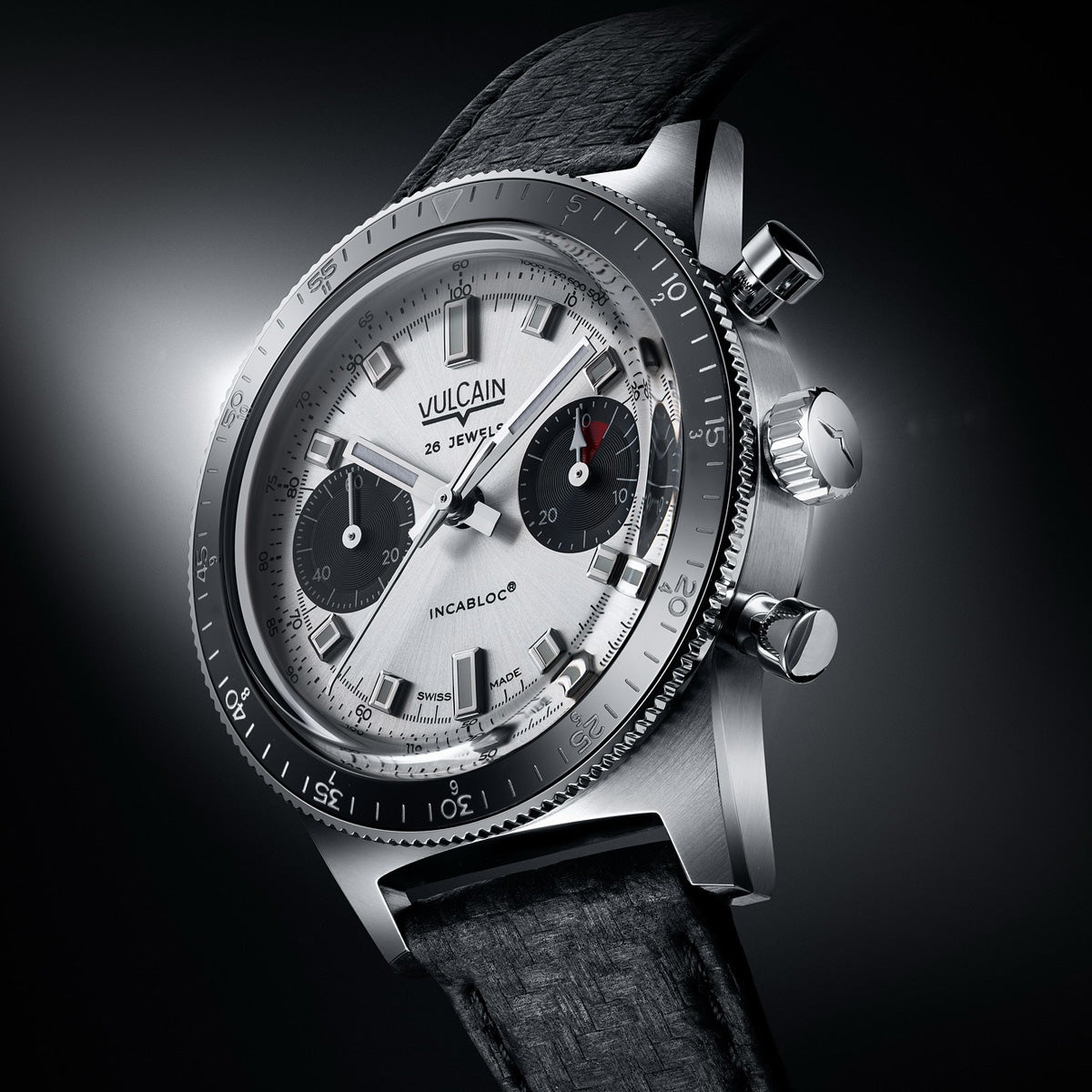 Vulcain Skindiver Chronograph Panda Dial