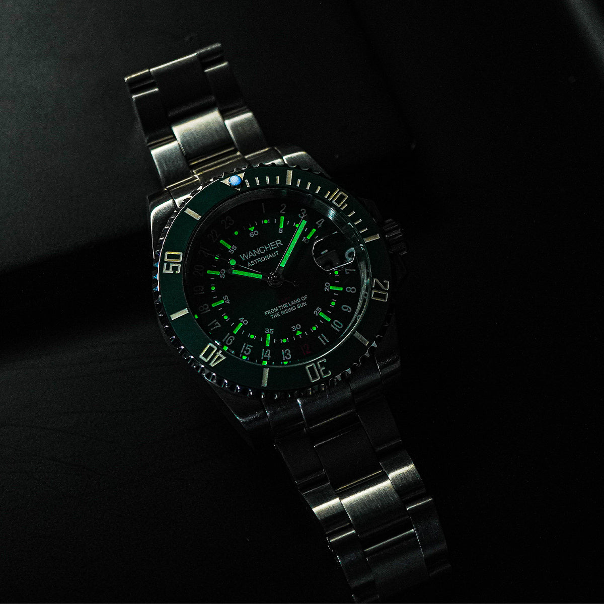 Wancher Astronaut III 24 Hour Green Dial