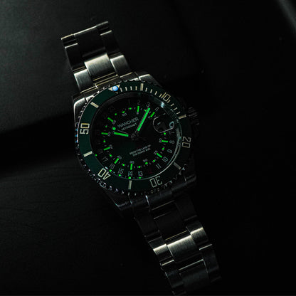 Wancher Astronaut III 24 Hour Green Dial