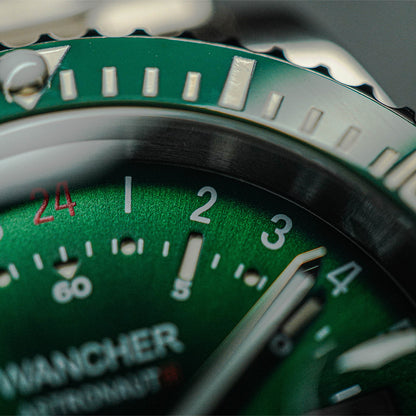 Wancher Astronaut III 24 Hour Green Dial