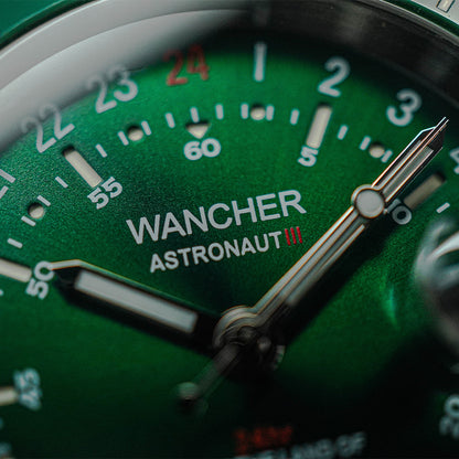 Wancher Astronaut III 24 Hour Green Dial