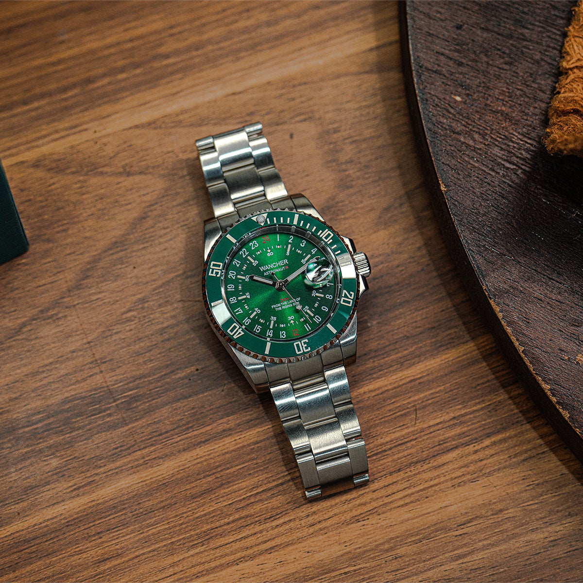 Wancher Astronaut III 24 Hour Green Dial