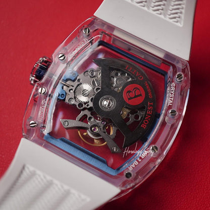 Bonest Gatti Ghost Speed BG9960 Synthetic Mineral Case - Horology Story Youtube Store