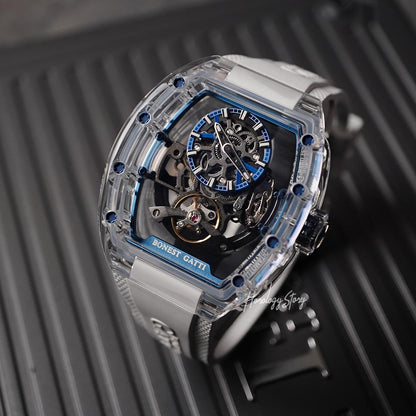 Bonest Gatti Ghost Speed BG9960 Synthetic Mineral Case - Horology Story Youtube Store