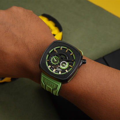 Bonest Gatti Whirlwind BG6601 Square shaped Black Steel Case