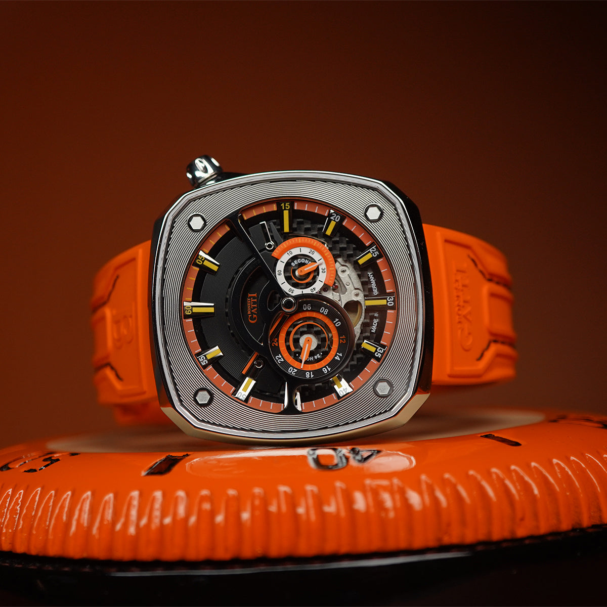 Bonest Gatti Whirlwind BG6601 Square shaped Steel Case