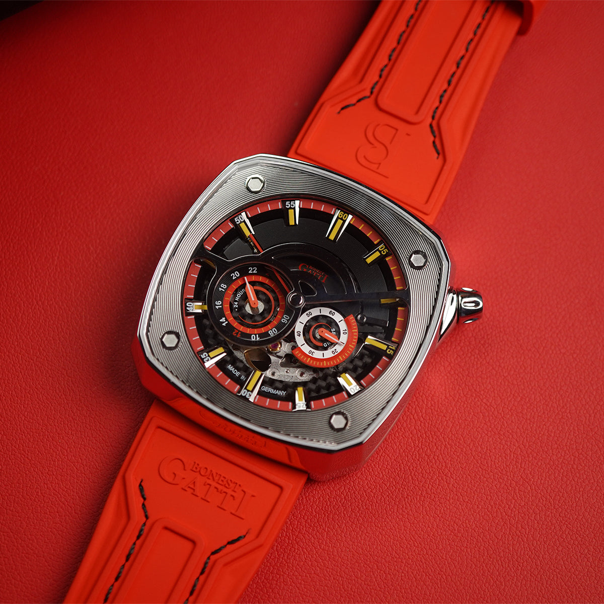 Bonest Gatti Whirlwind BG6601 Square shaped Steel Case