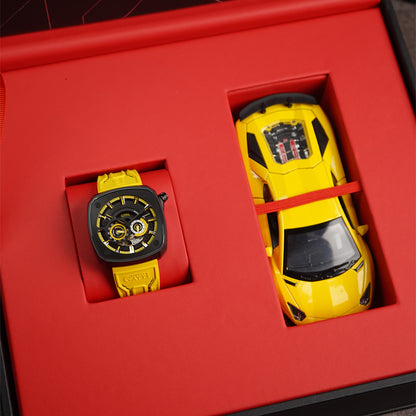 Bonest Gatti Whirlwind BG6601 Square shaped Black Steel Case