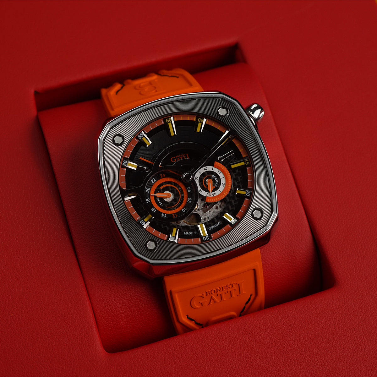 Bonest Gatti Whirlwind BG6601 Square shaped Steel Case