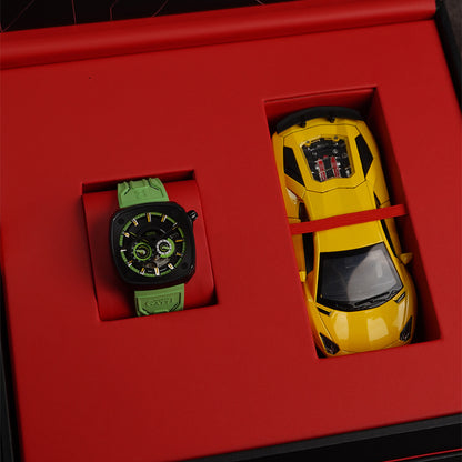 Bonest Gatti Whirlwind BG6601 Square shaped Black Steel Case