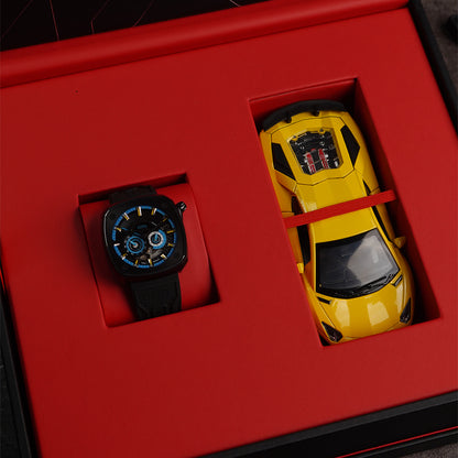 Bonest Gatti Whirlwind BG6601 Square shaped Black Steel Case