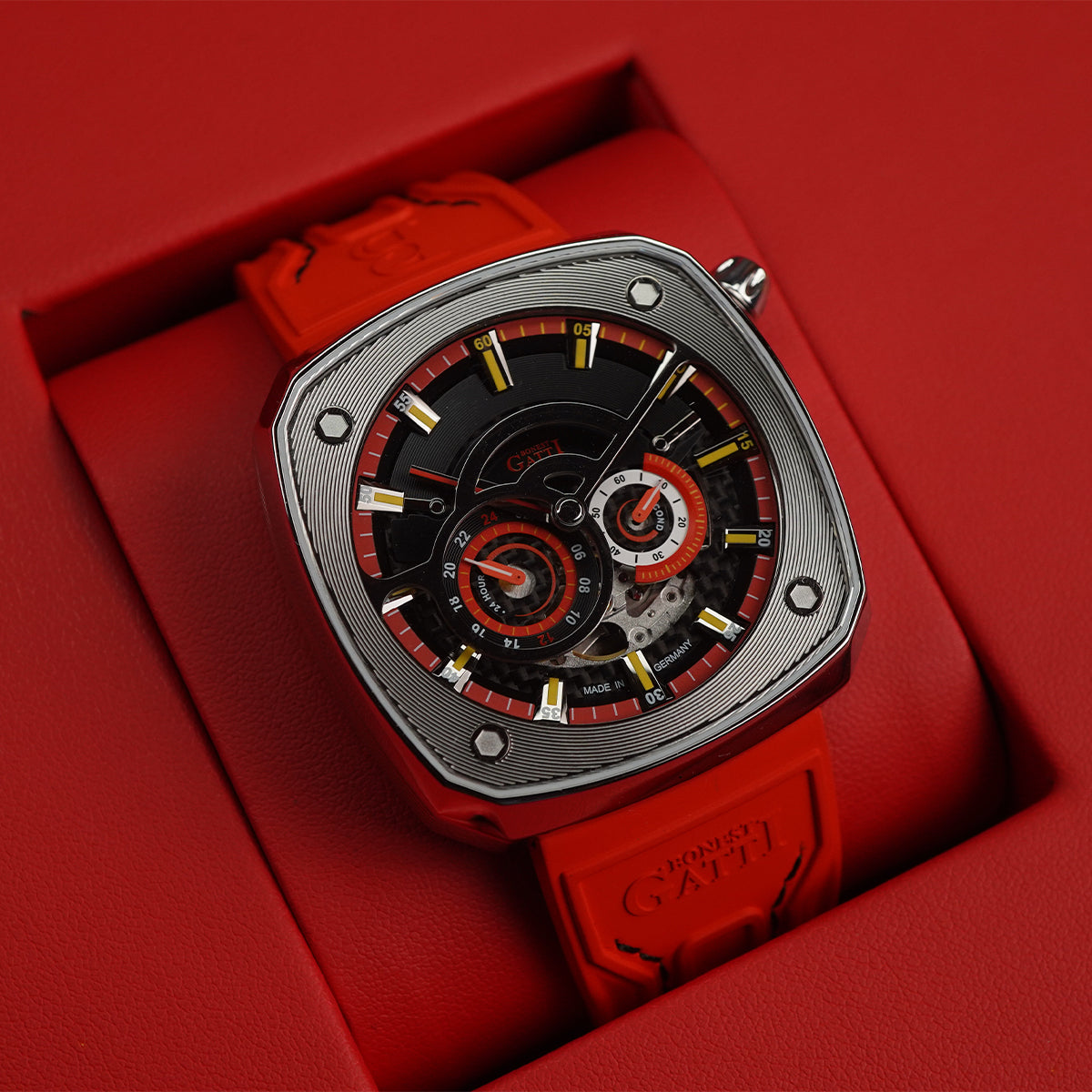 Bonest Gatti Whirlwind BG6601 Square shaped Steel Case