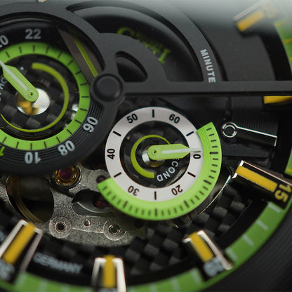 Bonest Gatti Whirlwind BG6601 Square shaped Black Steel Case