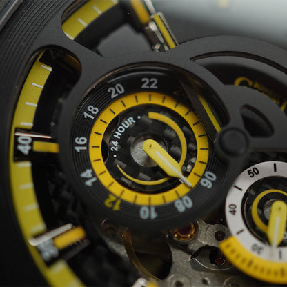 Bonest Gatti Whirlwind BG6601 Square shaped Black Steel Case