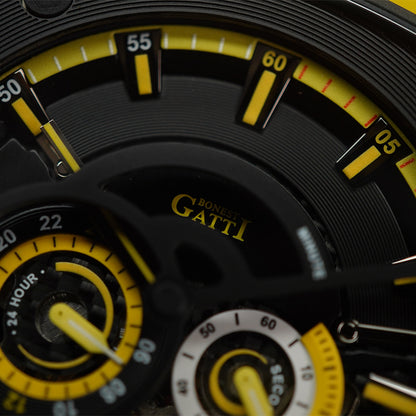 Bonest Gatti Whirlwind BG6601 Square shaped Black Steel Case