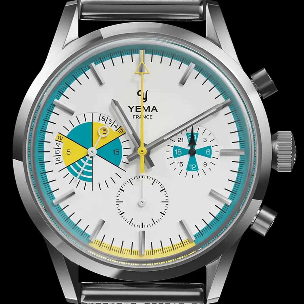 Yachtingraf Croisière Meca-Quartz White