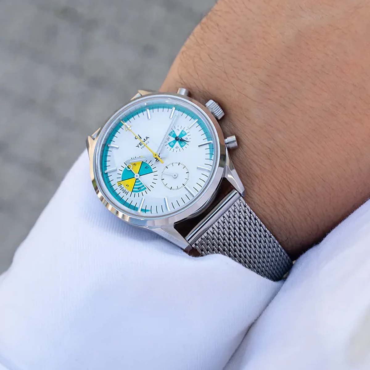 Yachtingraf Croisière Meca-Quartz White